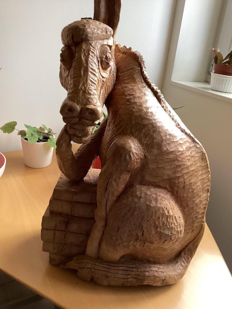Houten ezel, Antiek en Kunst, Ophalen