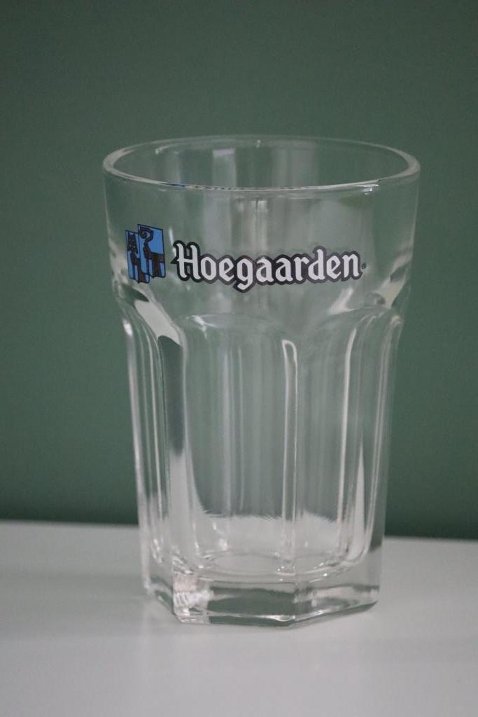 Bierglas Hoegaarden, Collections, Verres & Petits Verres, Neuf, Verre à bière, Enlèvement