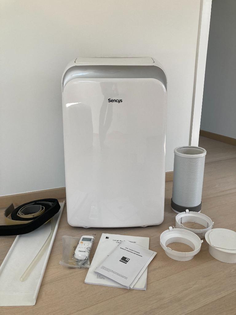 Climatiseur mobile Sencys MPPD-12 3500W 12000BTU, Electroménager, Minuterie, Comme neuf, Enlèvement, Refroidissement et Déshumidification