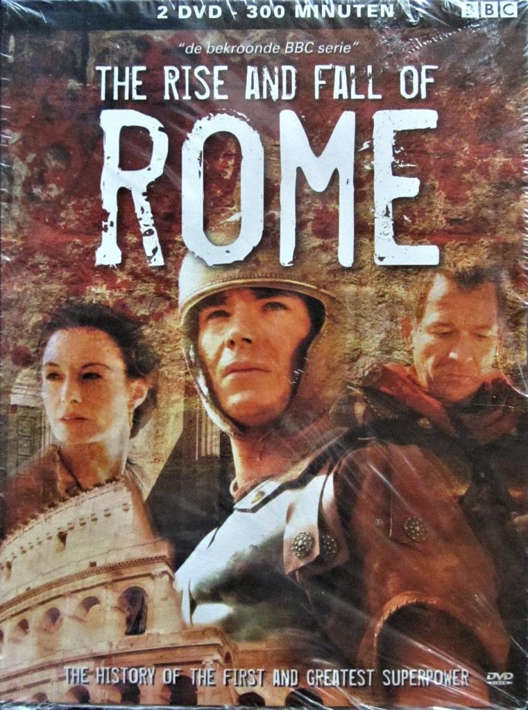 DUBBELE DVD ACTIE/GESCHIEDENIS- THE RISE AND FALL OF ROME, Alle leeftijden, Ophalen of Verzenden, Nieuw in verpakking, Actiethriller