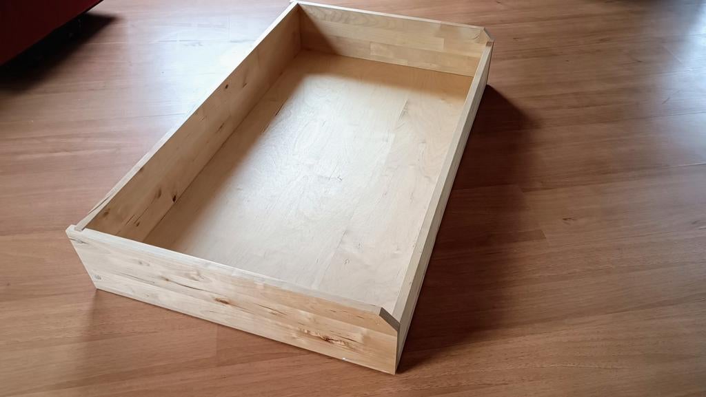 Nieuwe grote IKEA schuif in vol hout grenen, Ophalen