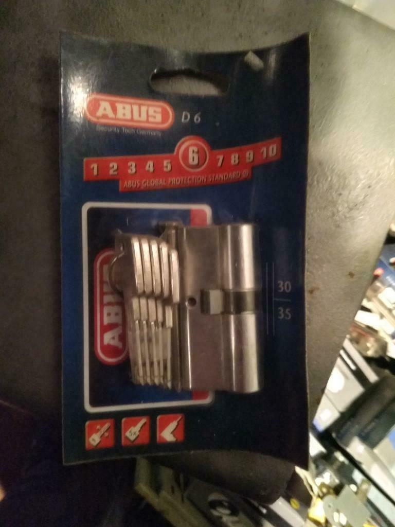 Cylindre Abus D6 40/30 ou 35/30 avec 5 clé neuf, Enlèvement ou Envoi