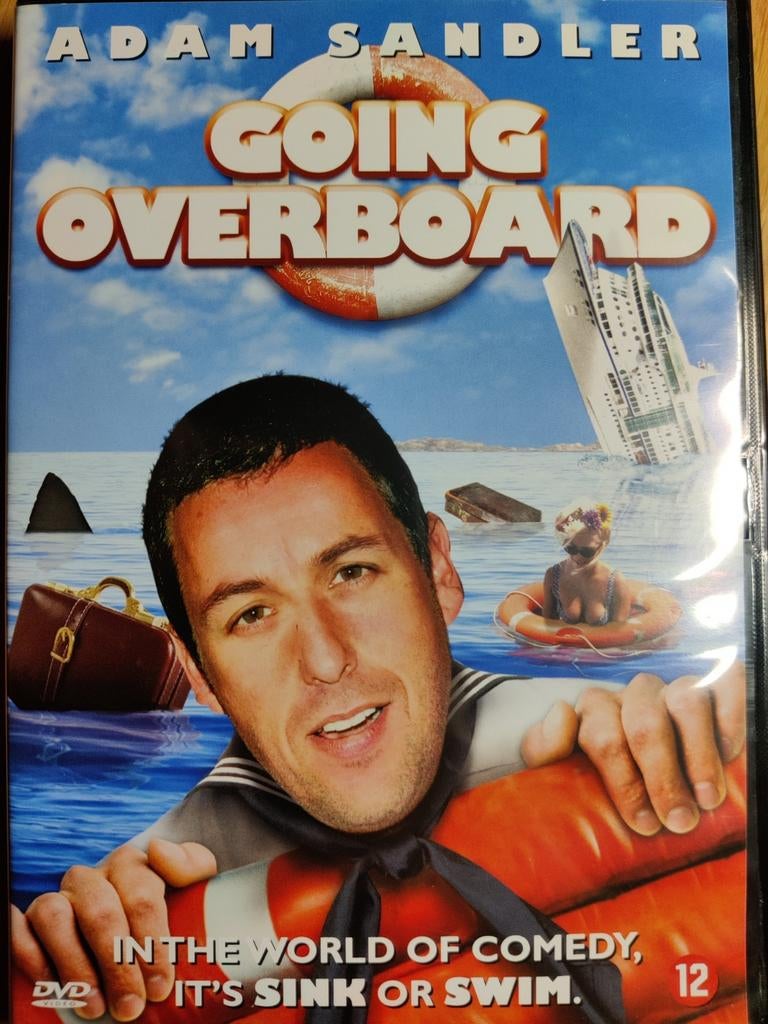 Going Overboard (1989) (Adam Sandler) Zeldzaam! DVD, Ophalen of Verzenden