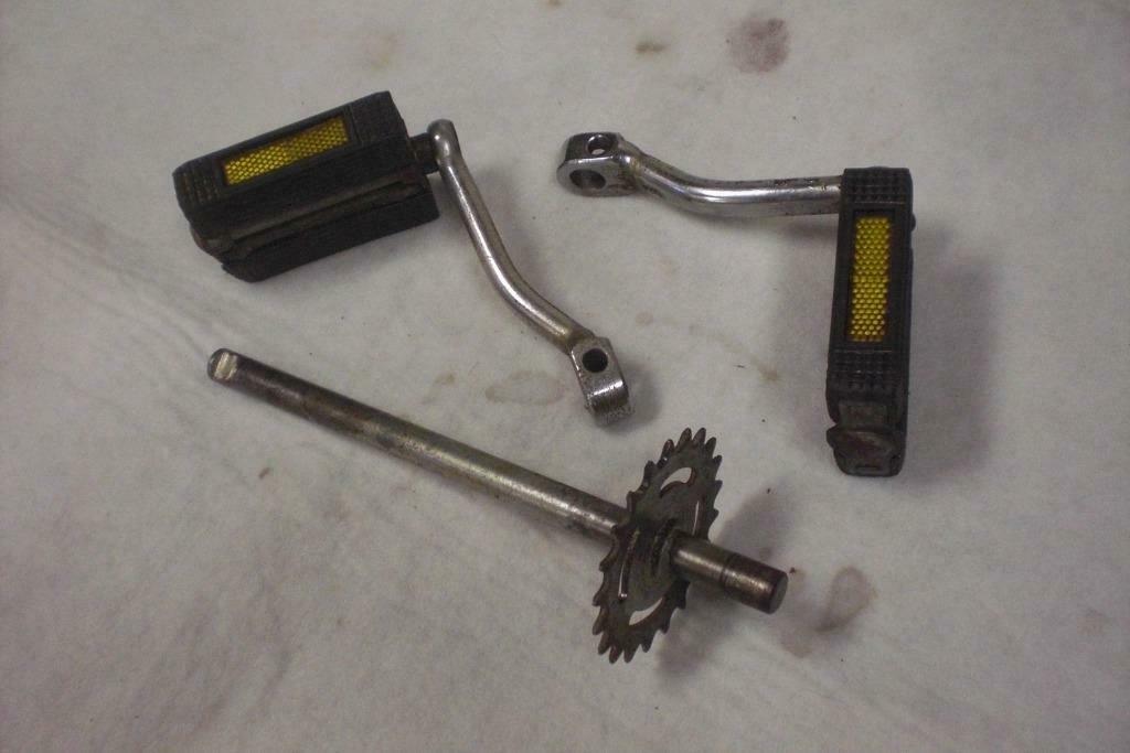Honda PX 50 trap-as en pedalen, Ophalen of Verzenden, Gebruikt, Honda