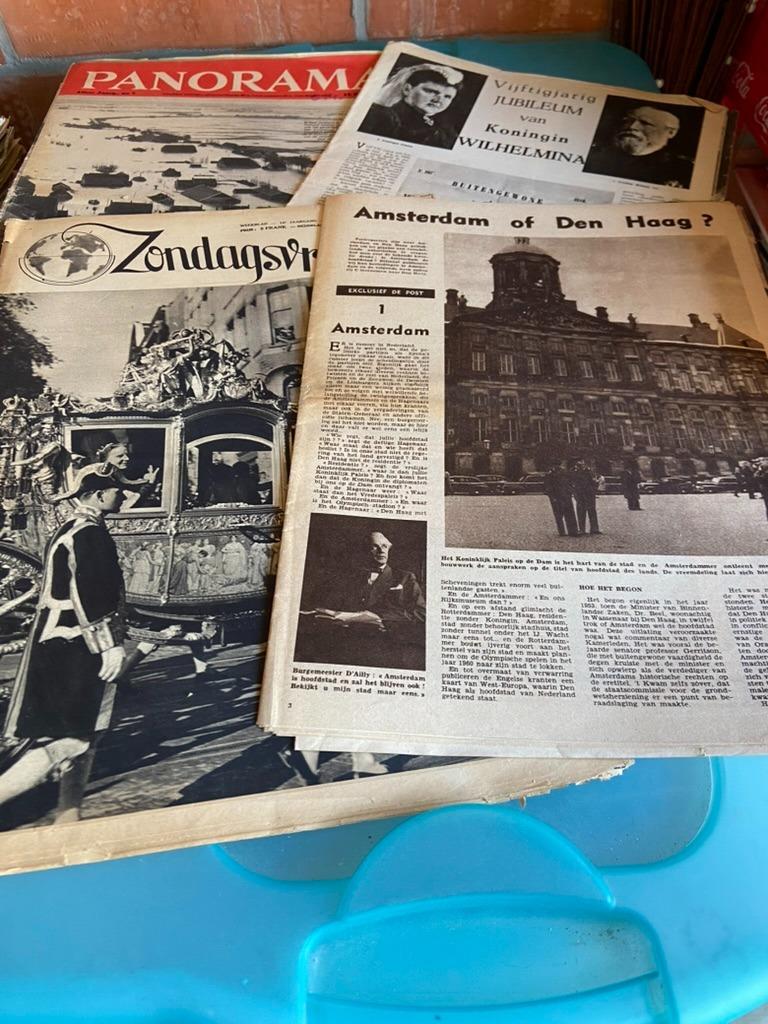 oude krantenartikels gebeurtenissen in nederland, Ophalen of Verzenden, Zeeland