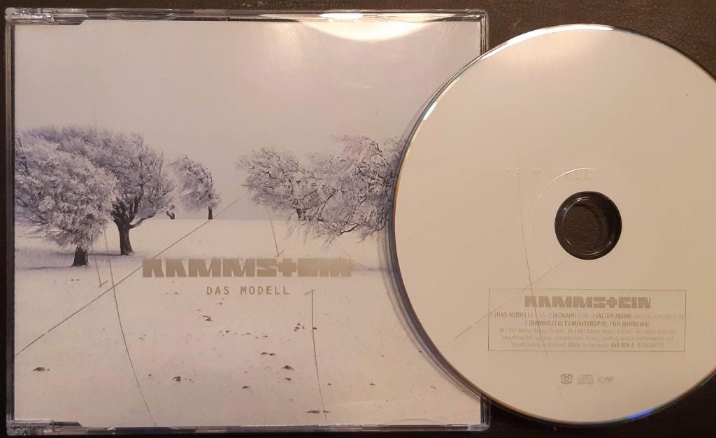 RAMMSTEIN - Das Modell ( CD-maxi, non-album), CD & DVD, Envoi, Comme neuf