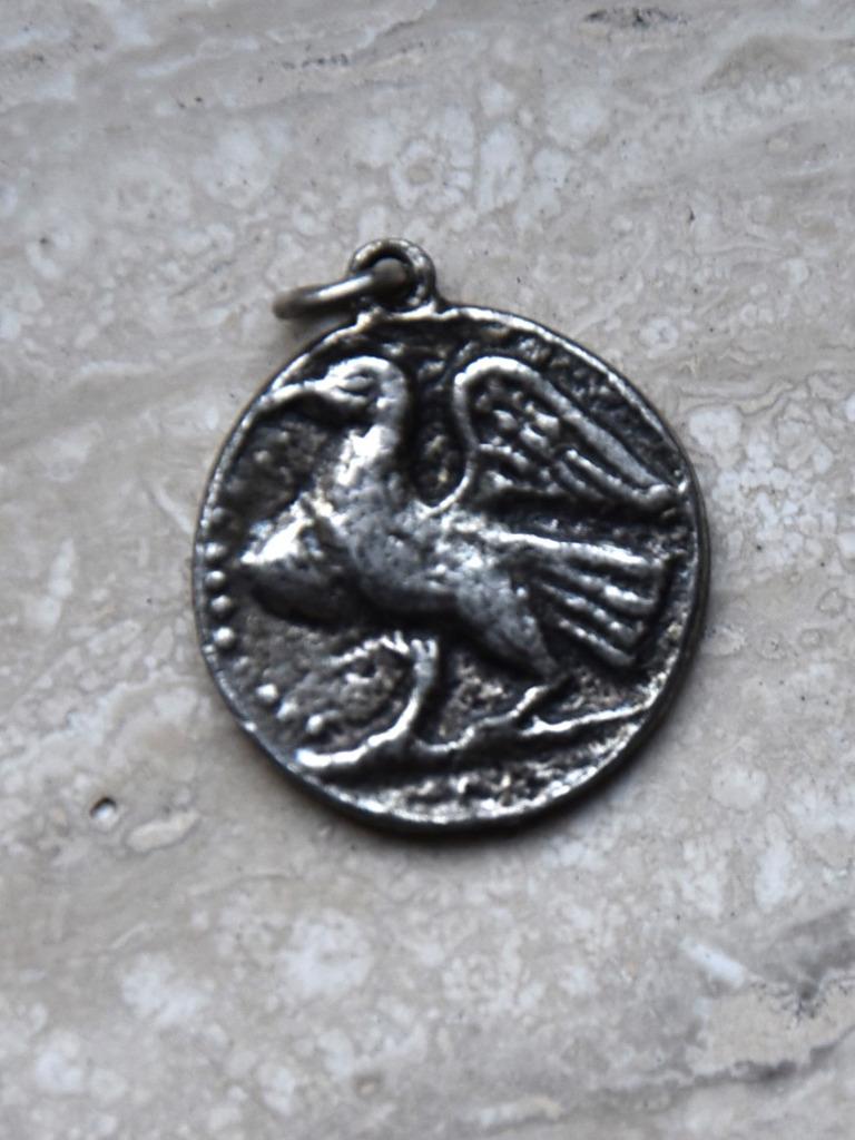 medaille penning Pelikaan, Envoi, Argent