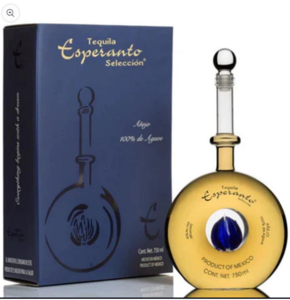 Tequila Esperanto Seleccion Extra Anejo – 100 % Algave.Bleu, Collections, Vins, Neuf, Amérique du Nord, Autres types