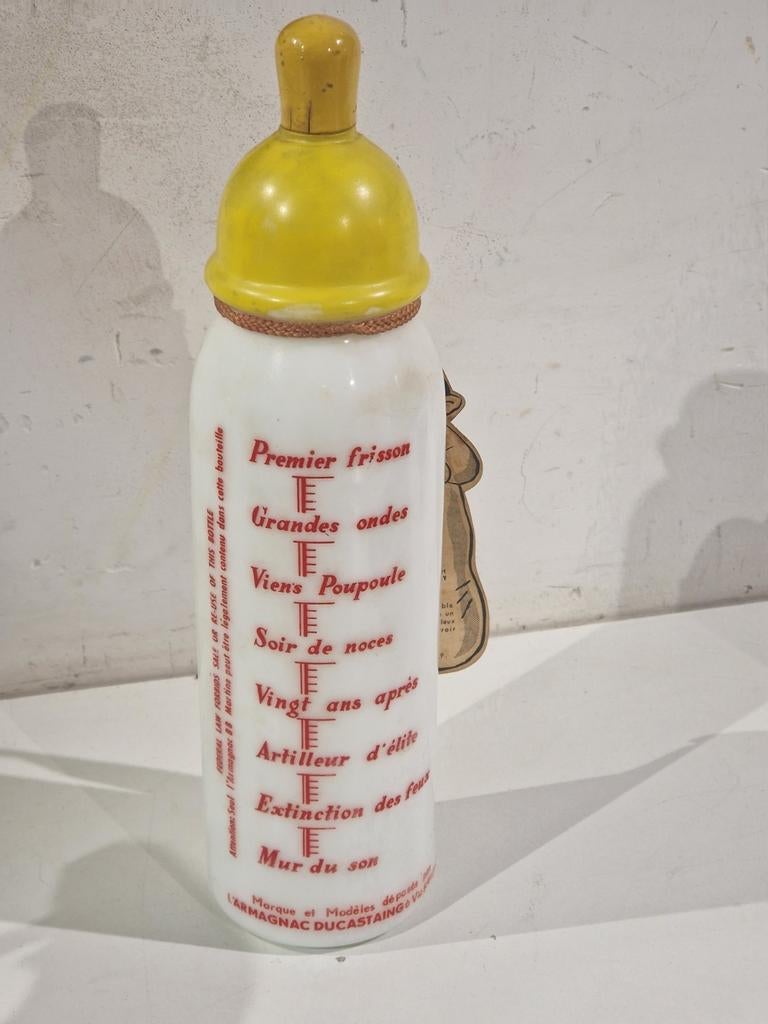 Father's bottle,  vaders fles , armagnac brandy . Genummerd, Verzamelen, Wijnen, Gebruikt, Ophalen of Verzenden, Overige typen