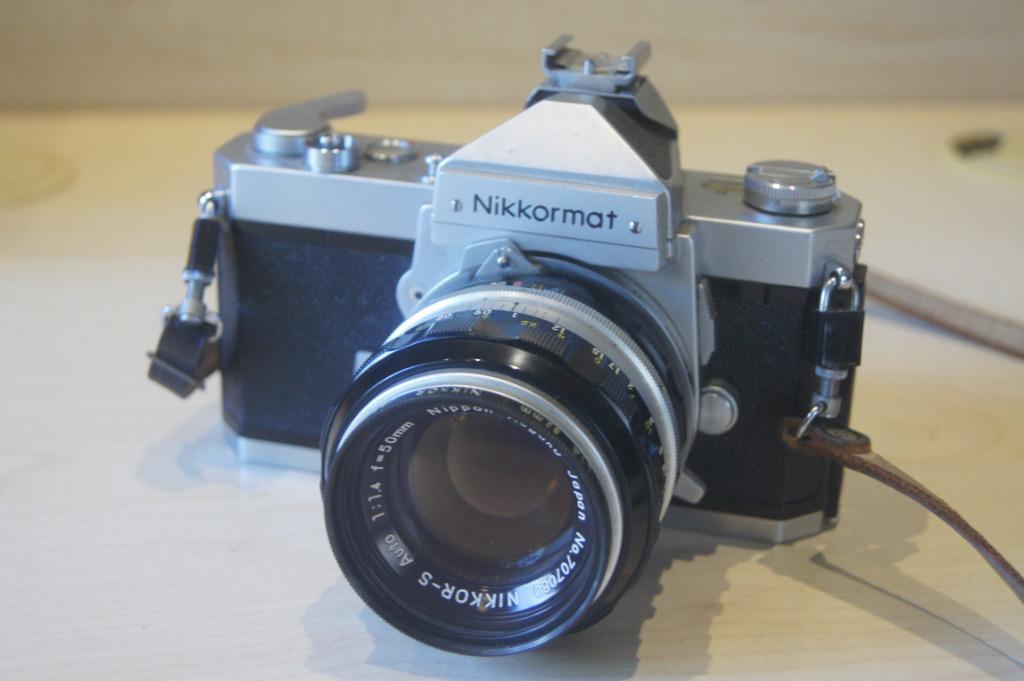 Nikon Nikkormat FTN Nikkor -S Auto 1:1.4 f=50mm, Ophalen of Verzenden, Zo goed als nieuw, Spiegelreflex, Nikon