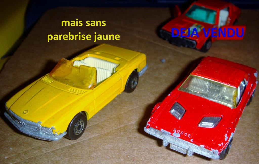 4 voitures Matchbox de 1973 à 1979, Ophalen of Verzenden, Gebruikt, Auto