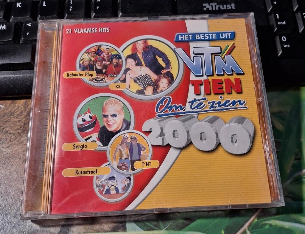 De originele verzamel-CD Het Beste Uit Tien Om Te Zien 2000., Ophalen of Verzenden, Zo goed als nieuw, Nederlandstalig, Boxset