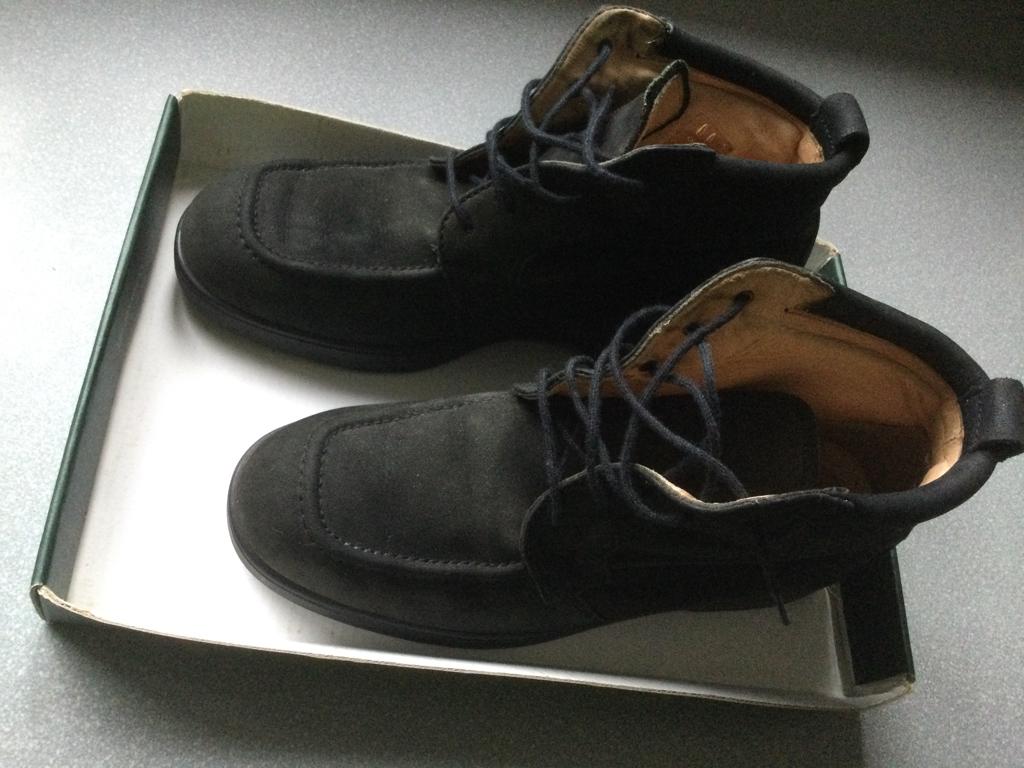 Clarks bottines dames maat 4 37, Enlèvement ou Envoi, Comme neuf, Bleu, Chaussures basses