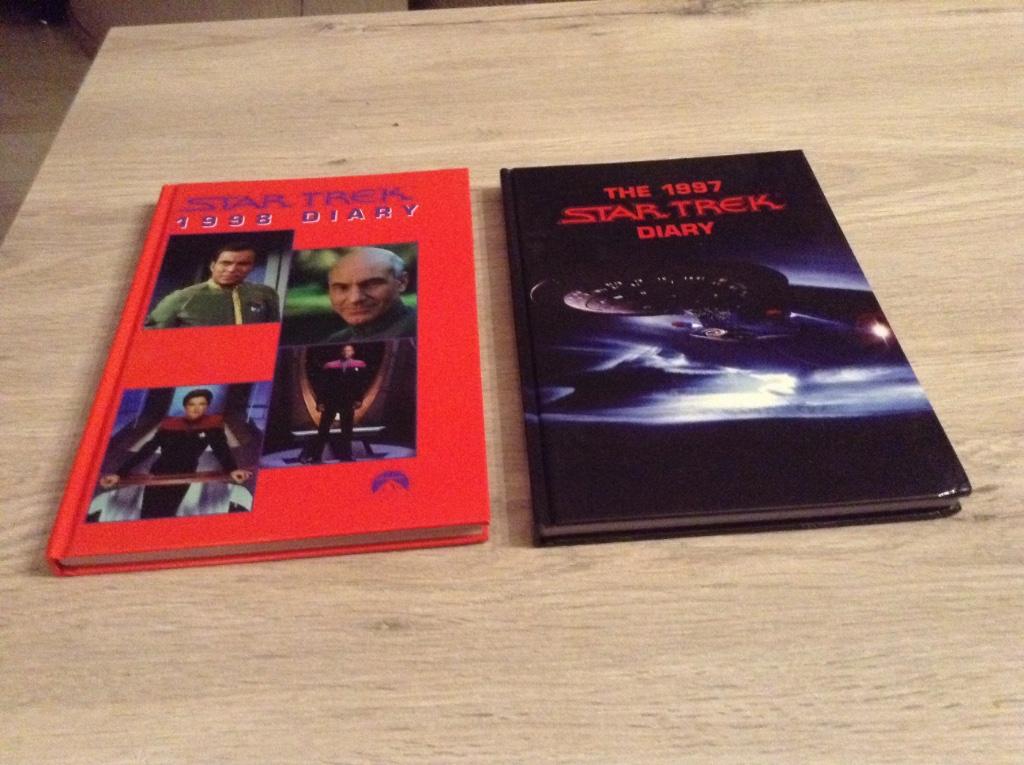 Star Trek verschillende agenda's (Nieuw) (1997-1998), Ophalen of Verzenden, Zo goed als nieuw, Tv, Gebruiksvoorwerp