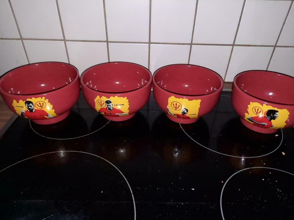 Rode Duivels soepkommen . Prima staat ., Ophalen of Verzenden, Nieuw