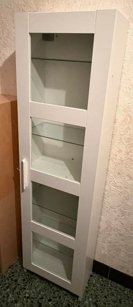 Vitrine kast ikea, Ophalen, Minder dan 50 cm, Gebruikt, 100 tot 150 cm