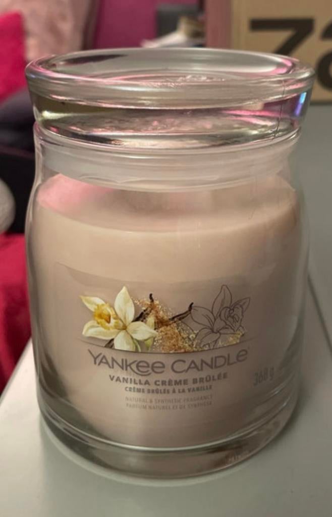 Yankee Candle Vanille Creme Brulee 368g, Ophalen of Verzenden