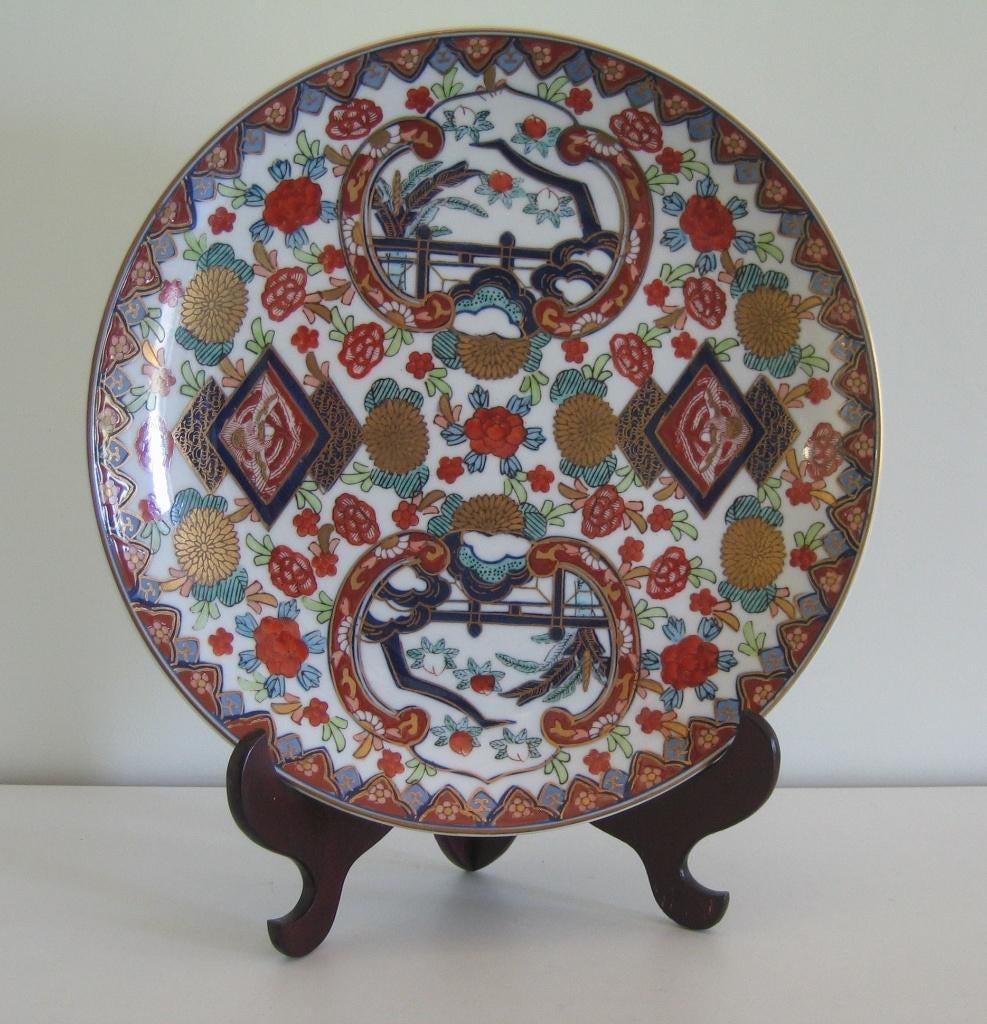 JAPANS  IMARI  BORD  PORSELEIN  - 1009, Ophalen