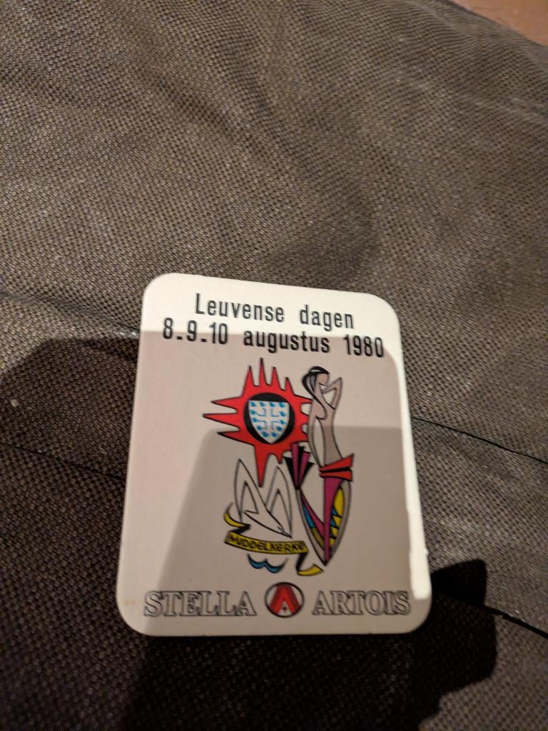 Leuvense dagen 1980, Enlèvement ou Envoi, Comme neuf, Sous-bock