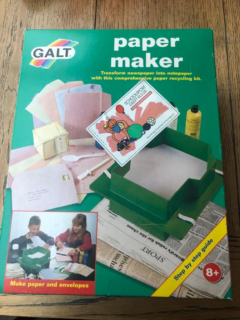 Papier maken, Hobby en Vrije tijd, Ophalen, Zo goed als nieuw, Knutselwerk