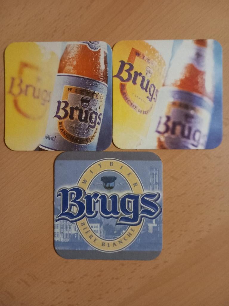 Bierviltjes Brugse (318), Verzamelen, Ophalen of Verzenden, Zo goed als nieuw