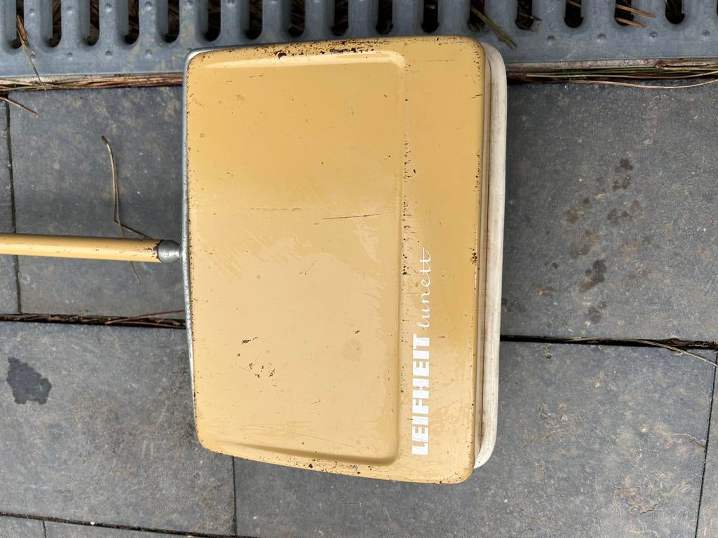 Balai vintage mecanique Leifheit modele lunett, Enlèvement ou Envoi