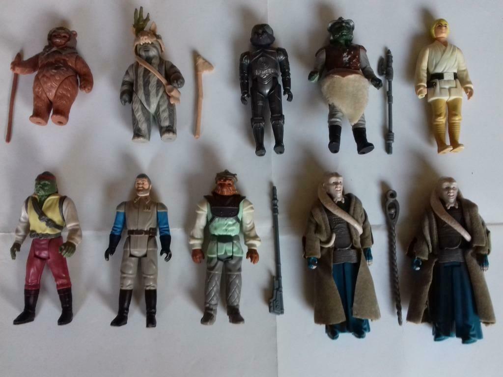 Star Wars vintage lot 17 100% origineel, Ophalen of Verzenden, Gebruikt, Actiefiguurtje