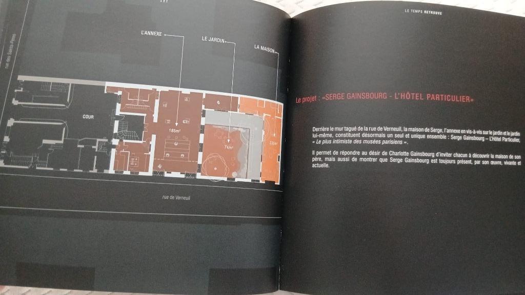 Projet de musée Gainsbourg Livret Collector par Jean Nouvel, Neuf, Enlèvement ou Envoi, Jean Nouvel, Technique