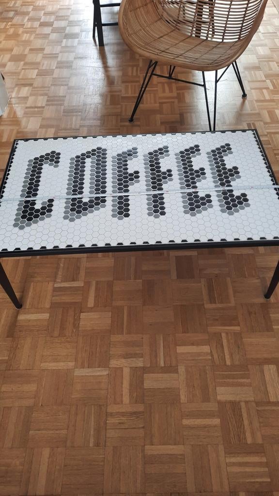 Table de salon mosaïque, Enlèvement, Comme neuf