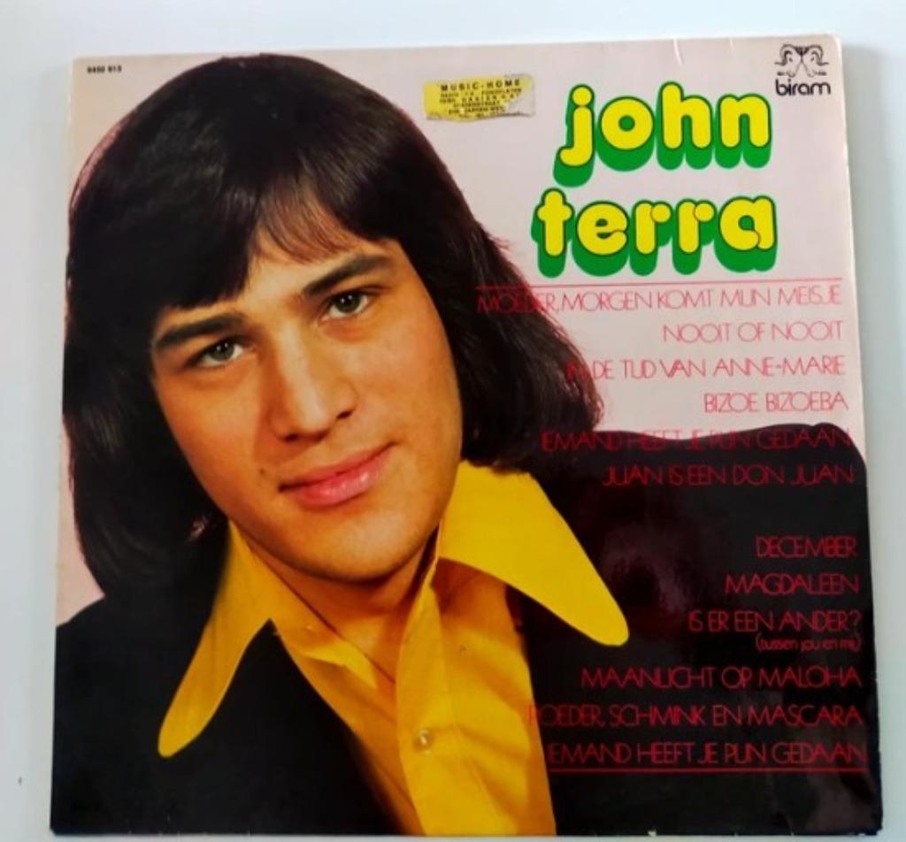 Vinyl LP John Terra Hits Levenslied Schlager Belpop, Ophalen of Verzenden, 12 inch, Levenslied of Smartlap