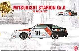 NUNU 24031 Mitsubishi Starion GR.A 1985 Inter Tec éch. 1/24, Overige merken, Auto, Groter dan 1:32, Nieuw