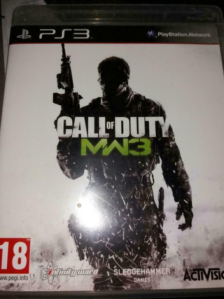 ps3 games Call of Duty  Modern Warfare 3, Ophalen of Verzenden, Zo goed als nieuw