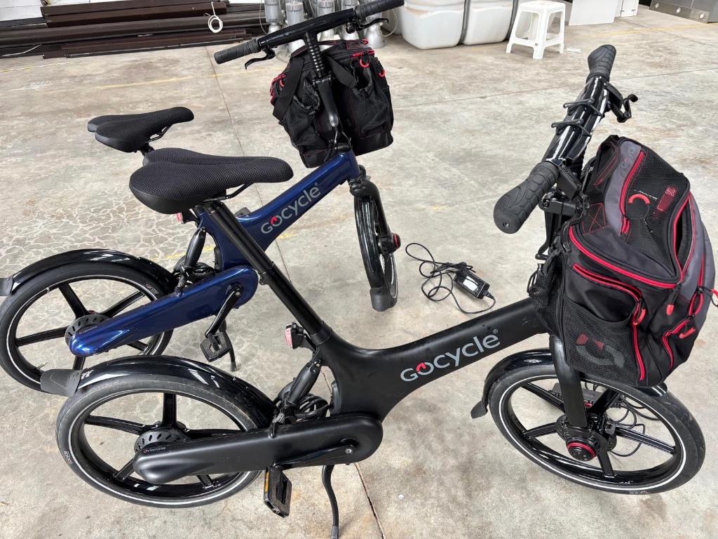 2 electrische minifietsen Gocycle, Vélos & Vélomoteurs, Enlèvement, Comme neuf, 50 km par batterie ou plus, Autres marques