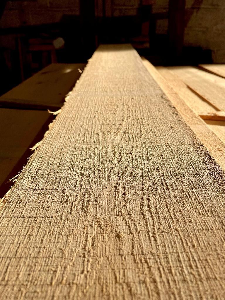 ACTION ! Planches de chêne finement sciées 27x200mm/300cm, Neuf, Enlèvement ou Envoi, Planche, 300 cm ou plus