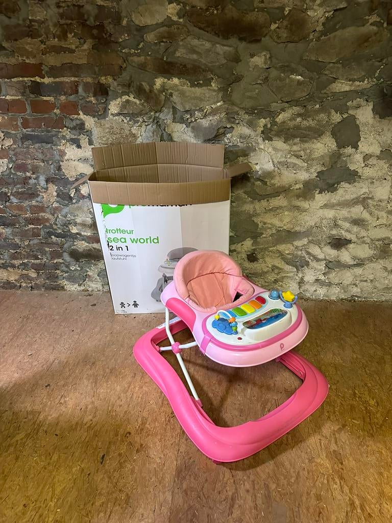 Trotteur pour fille, Ophalen, Gebruikt, Met licht