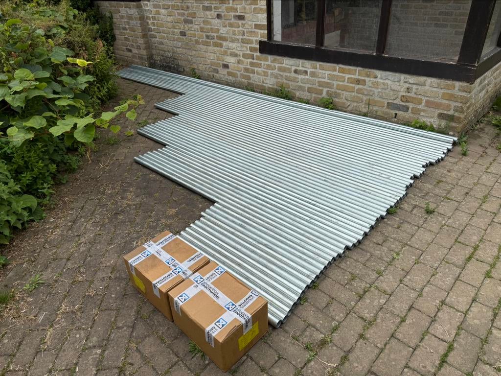 Nieuw Steigerbuizen Staal Gegalvaniseerd 42,4mm, Ophalen, Nieuw