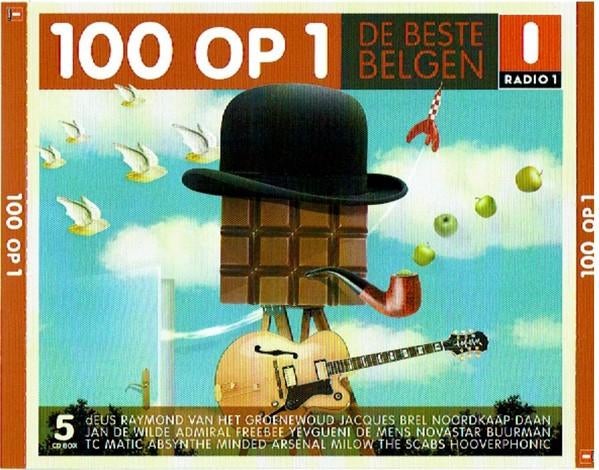100 Op 1 - De Beste Belgen - Various (5 CD Box), Enlèvement ou Envoi, Comme neuf, Pop, Coffret