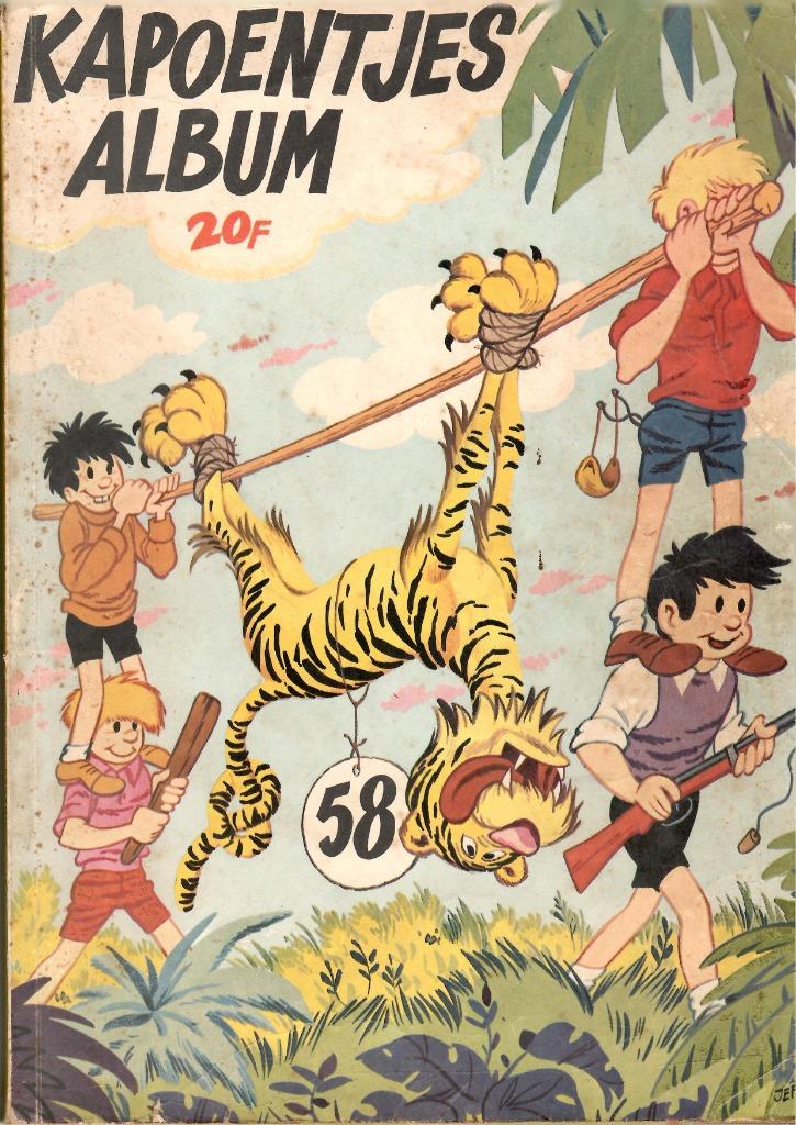 Kapoentjesalbums 58 en 63, Meerdere stripboeken, Ophalen, Gelezen