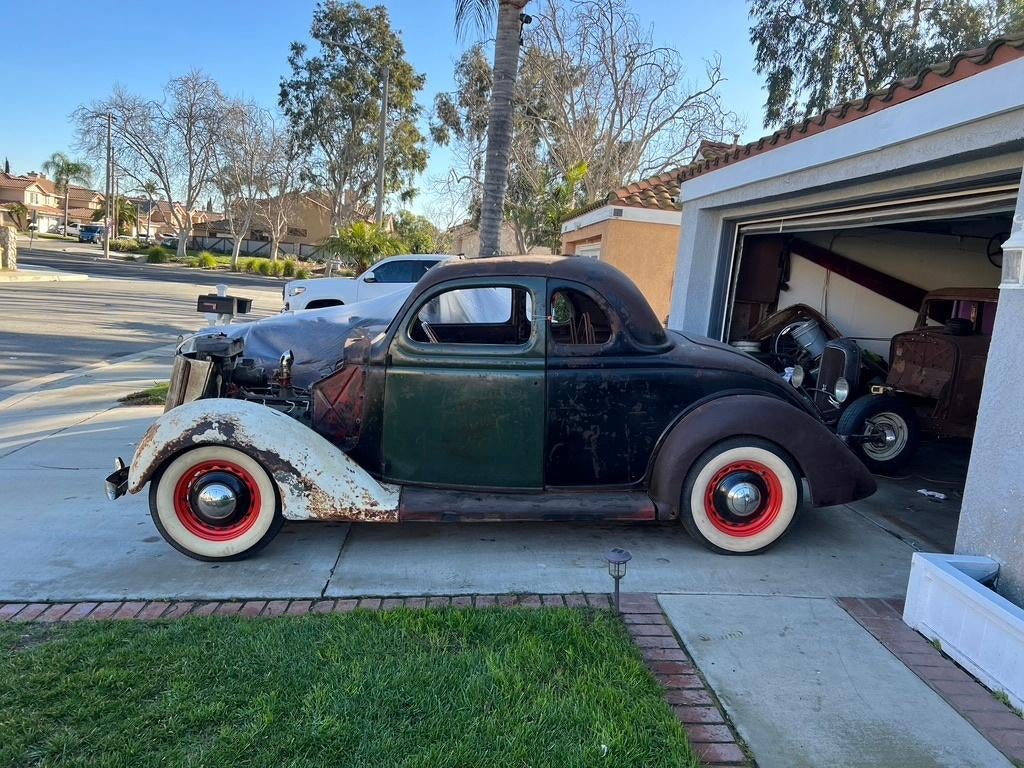 Ford 5 window coupe V8 flathead 1936, Auto's, Achterwielaandrijving, Handgeschakeld, 3600 cc, Particulier