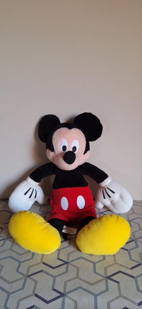 Mickey Mouse, Disney, Ophalen of Verzenden, Mickey Mouse, Zo goed als nieuw, Knuffel