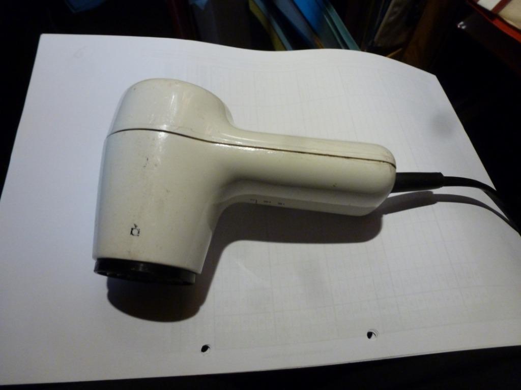haardroger mini voor op reis  , kalorik 1000w , 2 snelheden, Enlèvement ou Envoi, Utilisé, Soin des cheveux