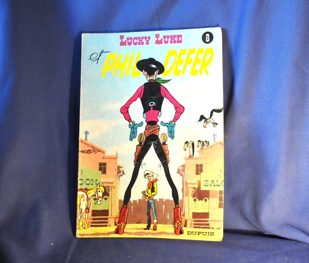 bd lucky luke et phil defer (x2023), Enlèvement ou Envoi, Une BD, Utilisé, Morris