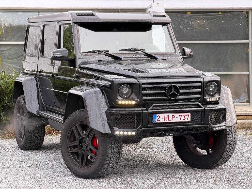 MERCEDES G 500 4X4 2. QADRAAD  LICHTE VRACHT 189 EURO TAX, Autos, Camionnettes & Utilitaires, Cuir et Alcantara, Achat, Euro 6