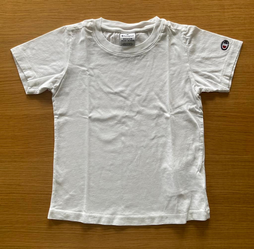 T-shirt blanc Champion - 9 ans - 5€, Enlèvement ou Envoi