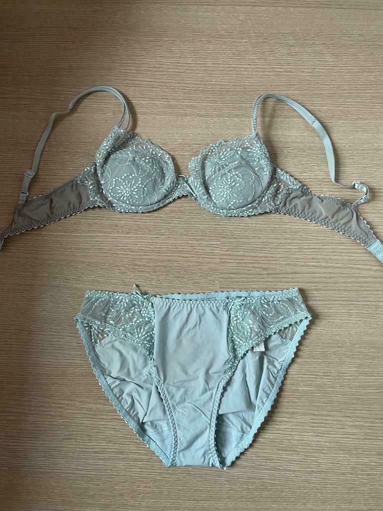 Marie Jo, BH 75 A, slipje S of 38, Marie Jo, Enlèvement ou Envoi, Bleu, Ensemble