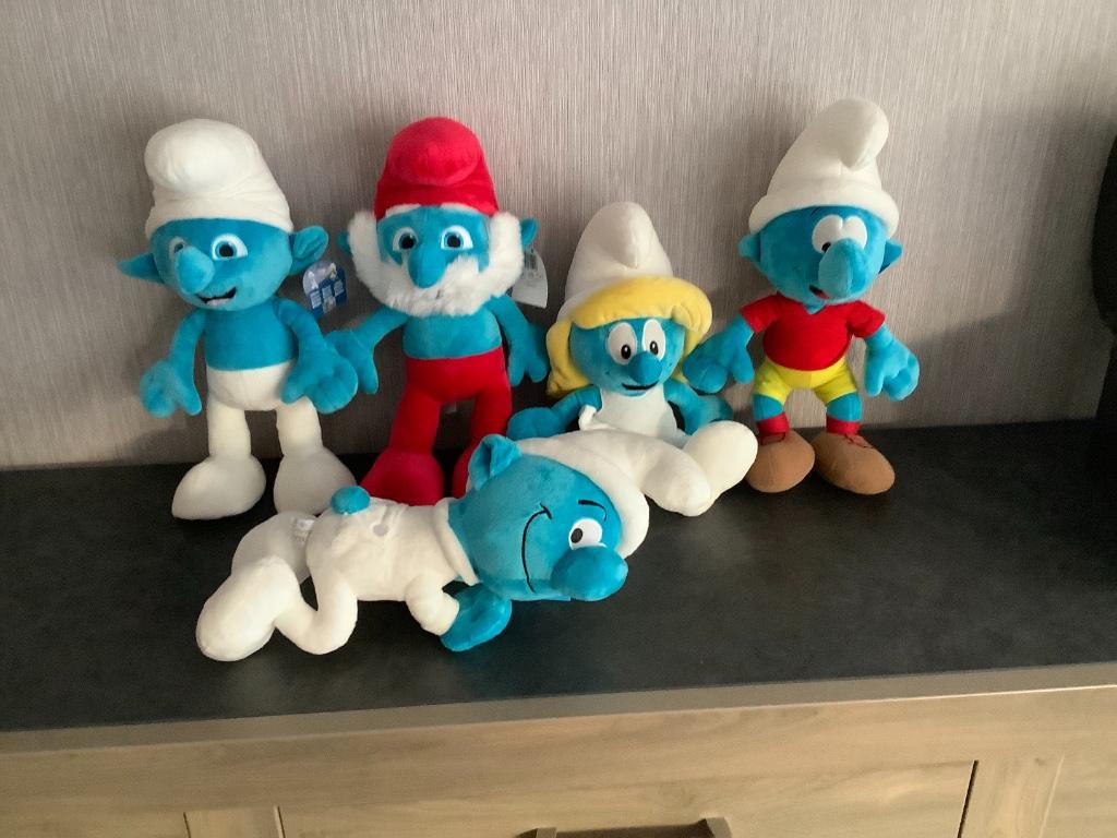De Smurfen verschillende pluche characters (Nieuw) (48 cm), Verzamelen, Poppetjes en Figuurtjes, Nieuw, Ophalen of Verzenden