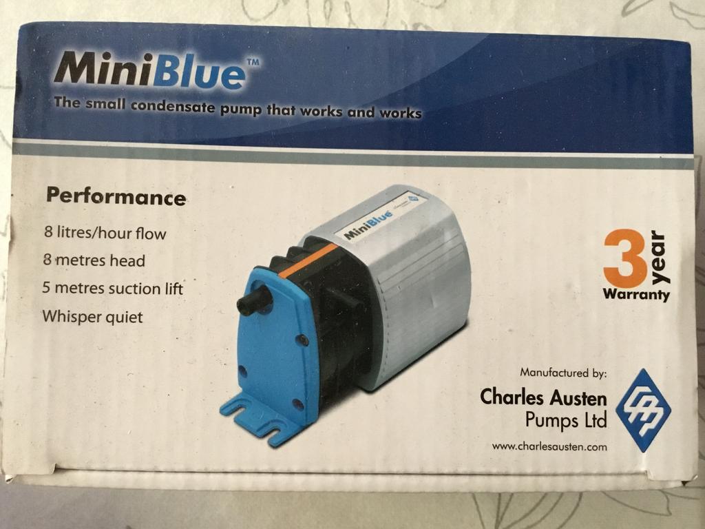 Mini Blue condenspomp, Ophalen, Nieuw
