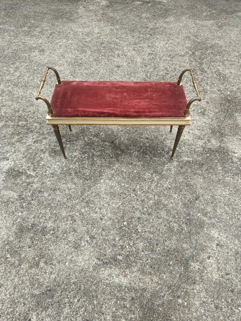 Vintage halbank / krukje Hollywood Regency, Ophalen of Verzenden
