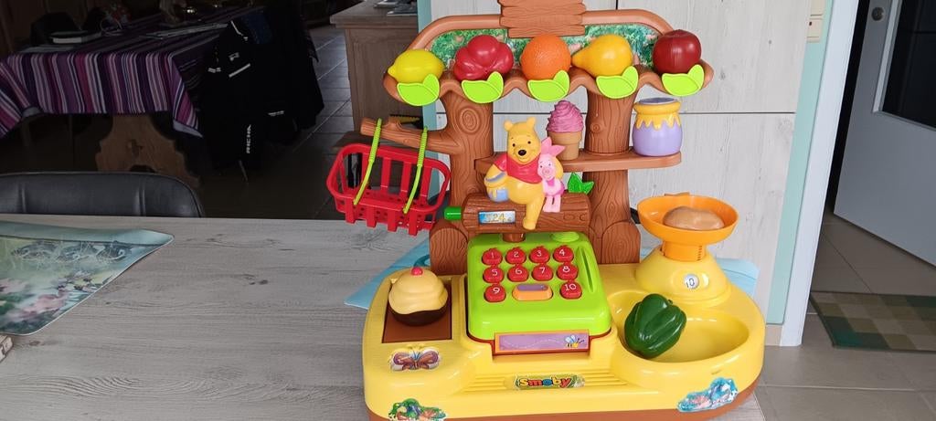 Smoby winnie the pooh winkel/ weegschaal, Kinderen en Baby's, Speelgoed | Babyspeelgoed, Ophalen of Verzenden, Gebruikt