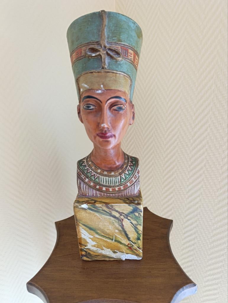 Neffertiti. 30 cm hoogte., Antiek en Kunst, Ophalen